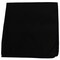 Mechaly Set of 12 Blank Solid Black Bandanas for Men and Women in Dozen